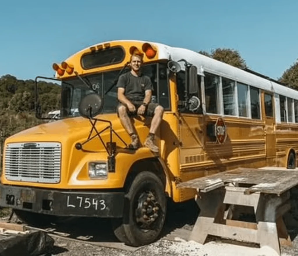 Couple Transform American School Bus Into Luxury New Home, But Wait Till You See It Inside